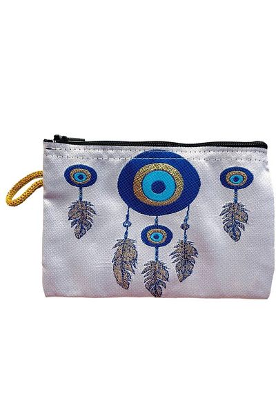 GALATA GIFT Women's Medium Size Wallet - Stylish, Zippered, Lined, Rug Patterned Coin Wallet 15x10
