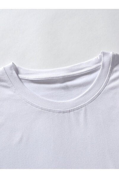 Altamira Σετ μπλουζάκι ανδρικό λευκό Brooklyn 63 εμπριμέ σορτς