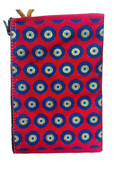 GALATA GIFT Women's Medium Size Wallet - Stylish, Zippered, Lined, Rug Patterned Coin Wallet 15x10