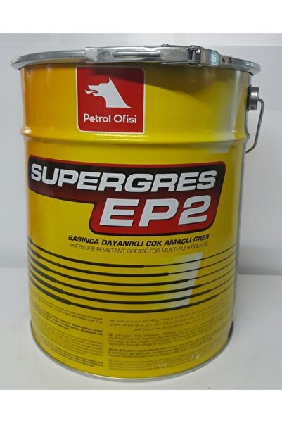 Petrol Ofisi Super Gres Ep 2 15 Kg Lıtyum Sabunlu Gres