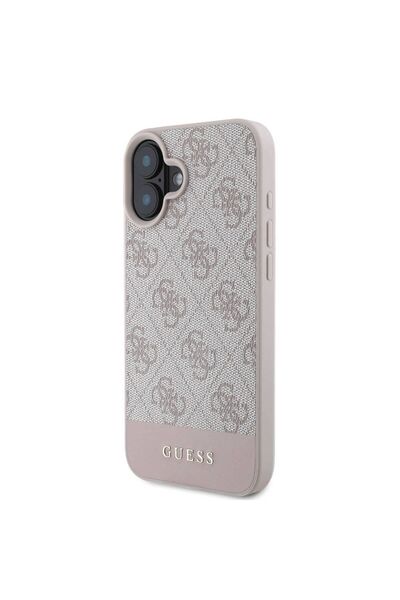 Guess iPhone 16 Plus Uyumlu Kılıf Guess  Lisanslı Magsafe Şarj Özellikli PU D...