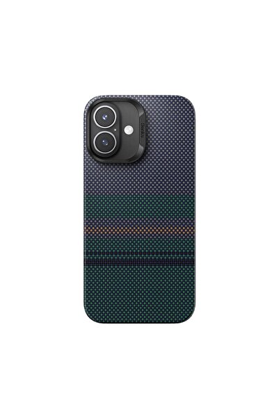 Benks iPhone 16 Uyumlu Kılıf Magsafe Şarj Özellikli Karbon Fiber Benks Aurora...