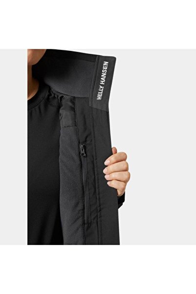 Helly Hansen W Crew Hooded Midl 2.0 Black Women's Coat - Hha.34447 Hha.990