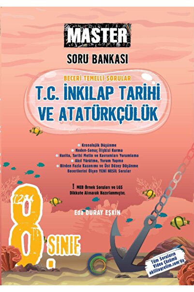 Okyanus Yayınları 8.Sınıf Master İnkılap Soru Bankası 2024/25 Dönemi