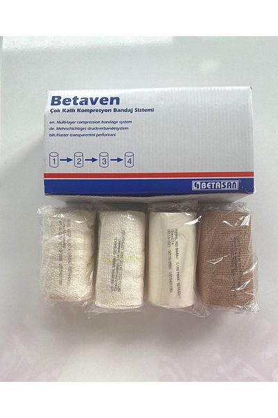 Betasan Betaven Multi-Layer 4-Piece Compression Bandage System