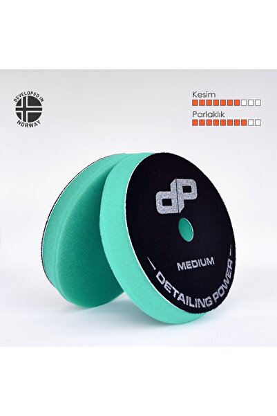 Detailing Power Orbital Uyumlu Ince Pasta Pedi Medium Cut 130/150mm Yeşil
