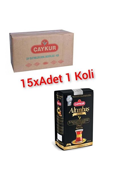 Çaykur Altınbaş 500gr 15xadet (1 Koli ) Taptaze Iki Yapraktır Altınbaş