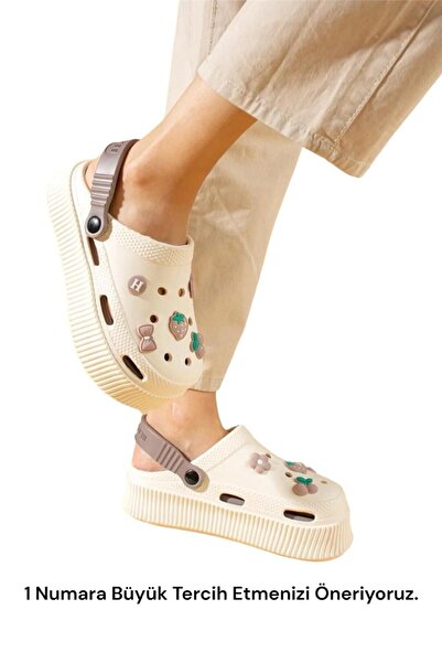 Liger High Comfort Sole Women's Sandals CREAM-FUME