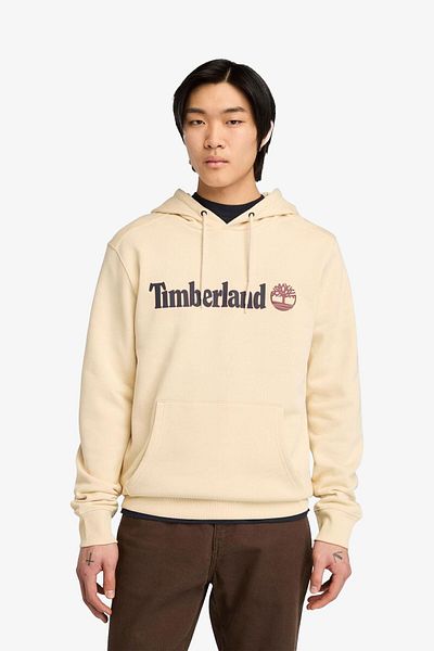 Timberland Мъжки жълт суитшърт - Kennebec River Linear Logo TB0A5UKKEFM1
