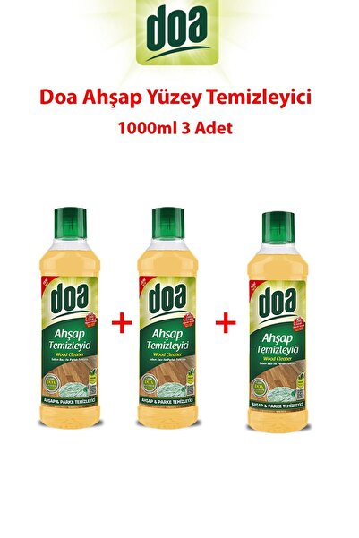 Doa Ahşap Yüzey Temizleyici 1000ml 3 Adet