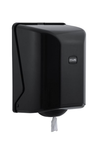 Vialli Feedpoint Roll Paper Towel Dispenser (Black)