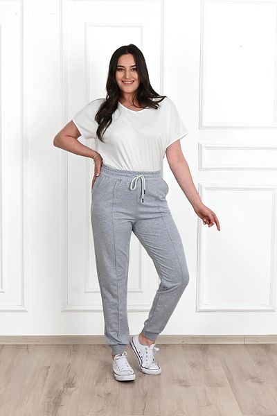 Koza Butik Γυναικείο Φούτερ Ψηλόμεσο Plus Size 6068-23