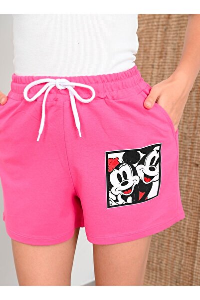 Koza Butik Dámské šortky s potiskem se vzorem 9047-1