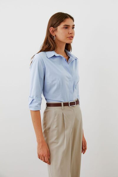 urban focus Gizli Patlı Basic Gömlek