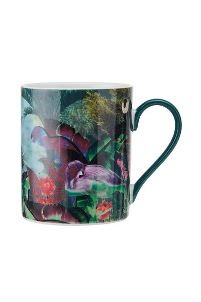 MIKASA Mksamugflam Flamingo Motif 300ml Porcelain Mug