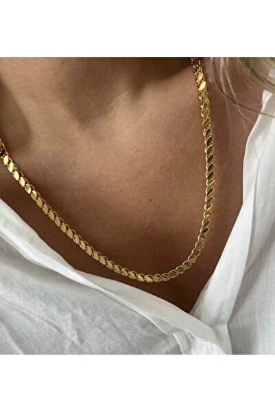 İNN JEWELLERY Çelik Arpa Kolye Kararmaz Antialerjik Kalın Figürlü (2 Yıl İtha...