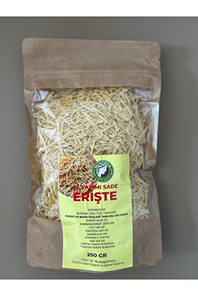 Minervakoop Erişte Bol Yumurtlı El Kesimi