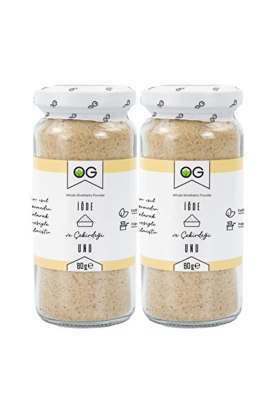 OG natural 2'li İğde ve Çekirdeği Unu 80 Gr