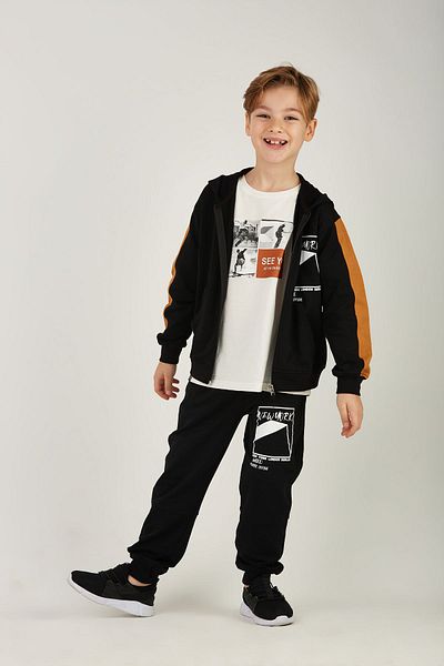 Serbend Sge-1220 Serbend Men's Zippered Sweatshirt