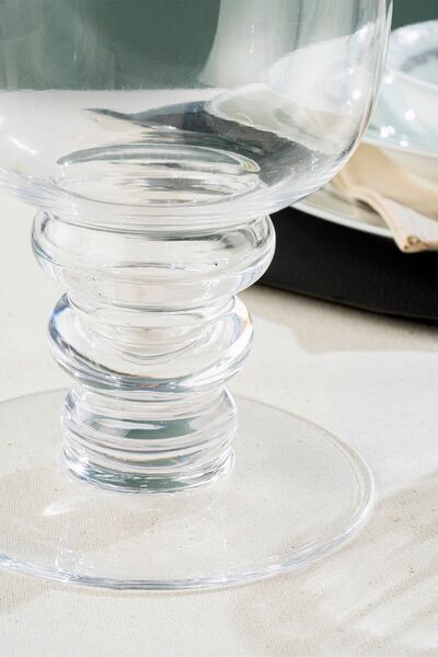 Glamis Selen Concept Local Model El Yapımı Cam Ayaklı Vazo