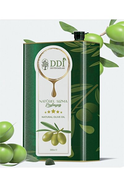 Ddidbi Ddi Bakan 3lt Soğuk Sıkım Naturel Sızma Zeytinyağı