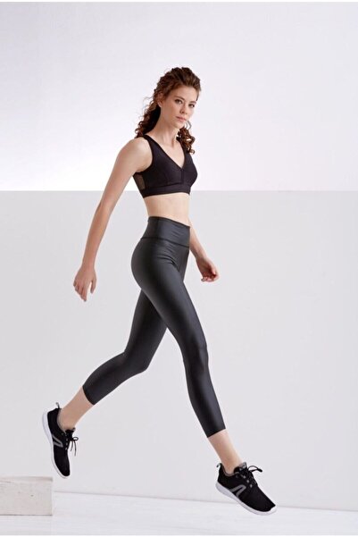 Momslab Μαύρο ματ δέρμα - με φαρδιά ζώνη και κορδόνια