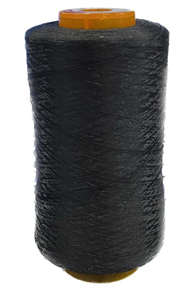 Simline Overlok İpi Muzip-Bobin Siyah Ev Tipi Overlok (Yüksek Kalite 1.Sınıf Ürün)