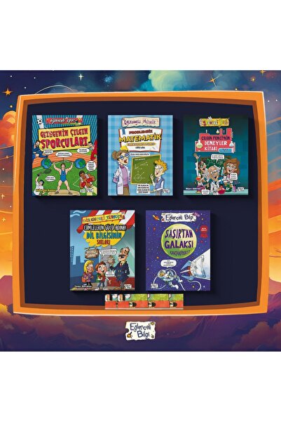 Eğlenceli Bilgi Yayınları 5.6. Sınıf için nitelikli -Gezegenin Çılgın Sporcul...