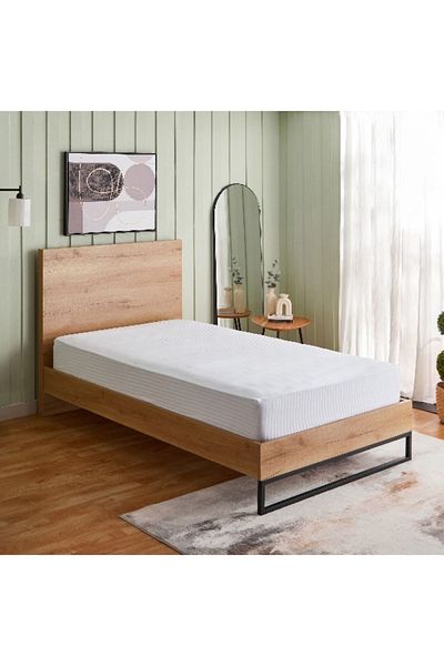 Home Box Hamilton Twin BCI Cotton Flat Sheet - 170x260 cm
