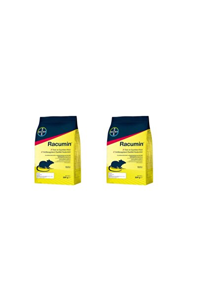 Bayer Racumin Fare Ve Sıçanlar Için Zehirli Tahıl/2 Adet 250gr