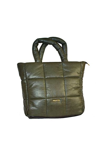 MOTTO Quilted Hand and Shoulder Bag