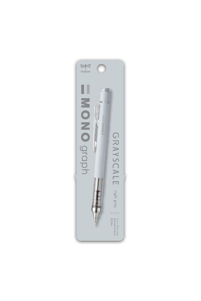 Tombow Mono Graph 2024 Limited Gray Scale Light Gray Mekanik Kurşun Kalem 0,5mm Açık Gri