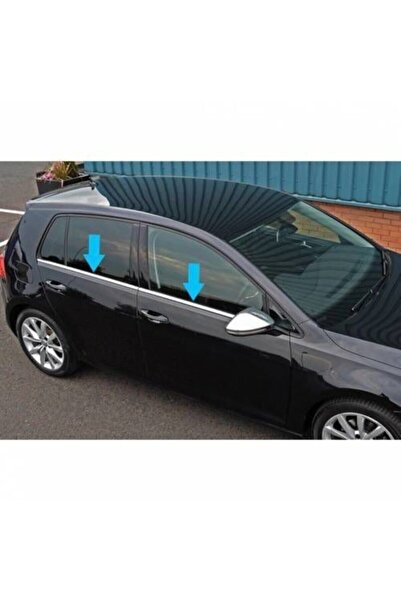 ALMİNOX OTO AKSESUAR ALMİNOX OTO Golf 6 Krom Cam Çıtası, 4 Prç. 2010-2013