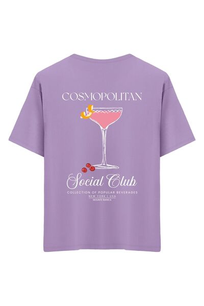 Mounte Bianca Unisex Cosmopolitan - Μπλουζάκι Oversize
