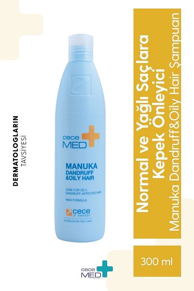 CECEMED Anti-Dandruff Shampoo with Manuka Oil - 300 ml