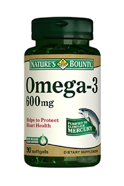 Nature's Bounty Omega-3 600 Mg 90 Soft Jel