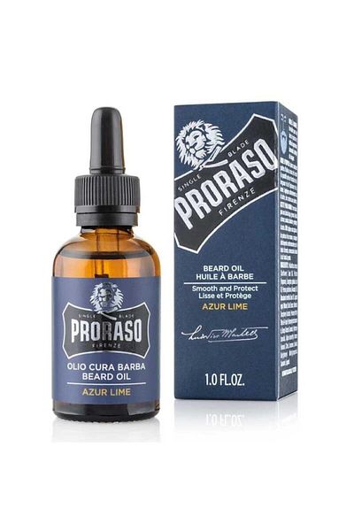 Proraso أزور لايم 30 مل - زيت العناية باللحية