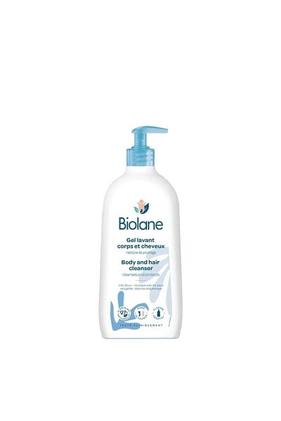 Biolane Newborn Body Hair Cleanser - Hair and Body Shampoo 750 ml