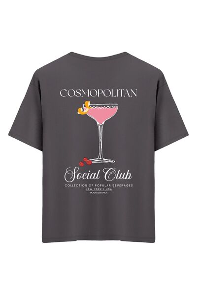 Mounte Bianca Unisex Cosmopolitan - Μπλουζάκι Oversize