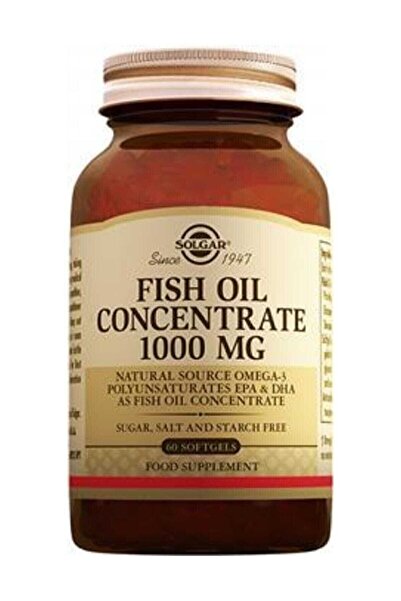 Solgar زيت السمك 1000 ملغ - 60 كبسولة هلامية