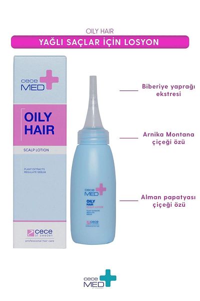 CECEMED 75 ml Oily Hair Lotion - Hair Care Lotion