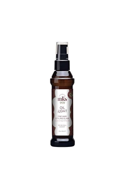 MKS Eco Oil Light Fine Hair Styling Elixir - Argan Hair Care Oil 60ml