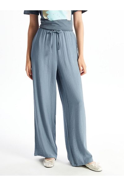 LC Waikiki Bequeme, geformte Damenhose mit elastischem Bund