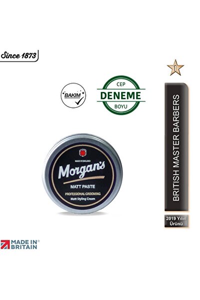 Morgan's Pomade Morgan's Matt Paste - Mat Bitiş Şekillendirici Krem (DENEME C...