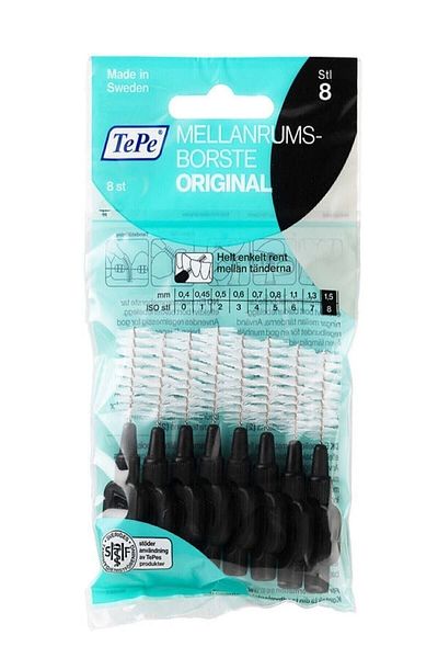 TePe Black 1.5mm Interface Brush