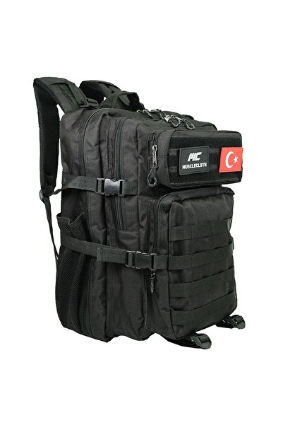 MUSCLECLOTH Tactical Sırt Çantası Siyah 43 L