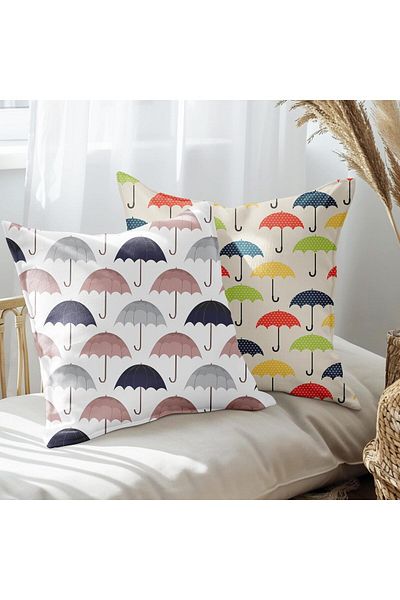 EJOYA Set de perne din 2 piese cu design modern - 45 cm interior și husă de pernă 113556