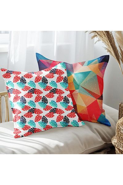 EJOYA Modern Designed 2-piece Pillow Set - 45cm Inside and Throw Pillow Cover 113554