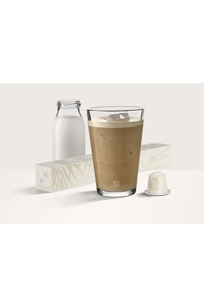 Nespresso Pack of 10 Coconut Capsules Brown