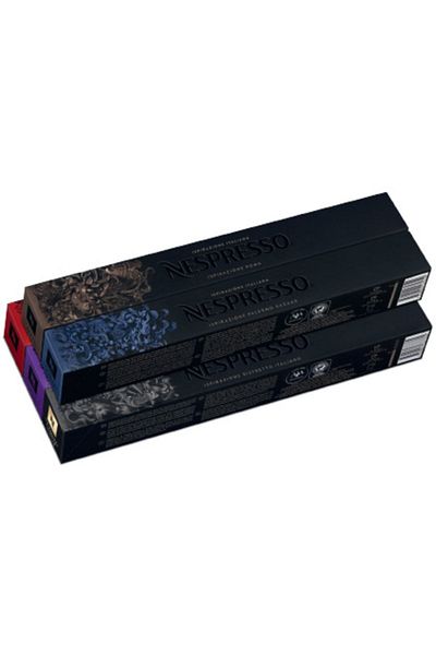 Nespresso Intense Coffee Delicacies Collection X 10 Boxes (100 CAPSULES)